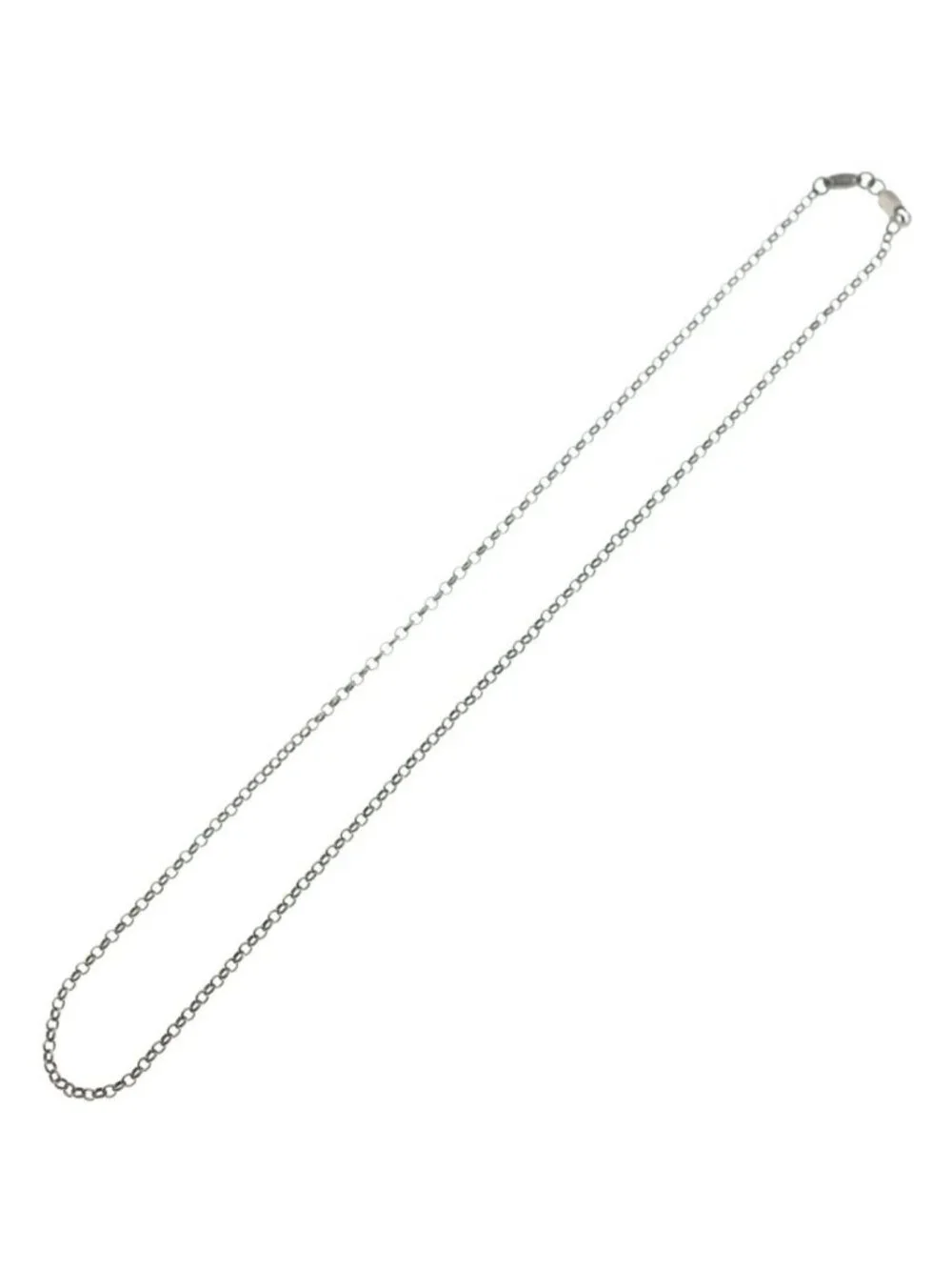 Chrome Hearts Neckchain Roll Chain Necklace Silver